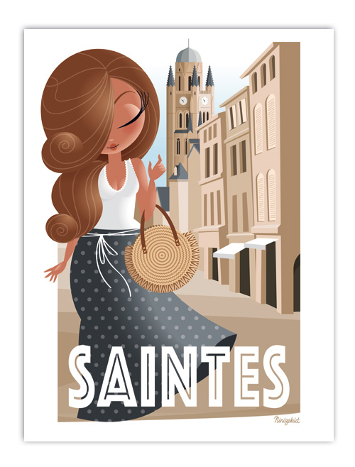 Affiche Saintes