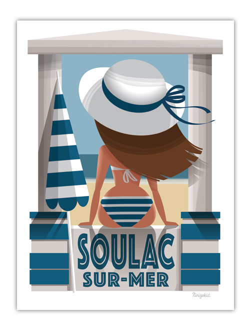 Affiche Soulac sur Mer