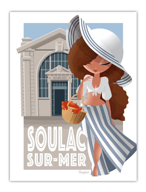 Affiche Soulac sur Mer