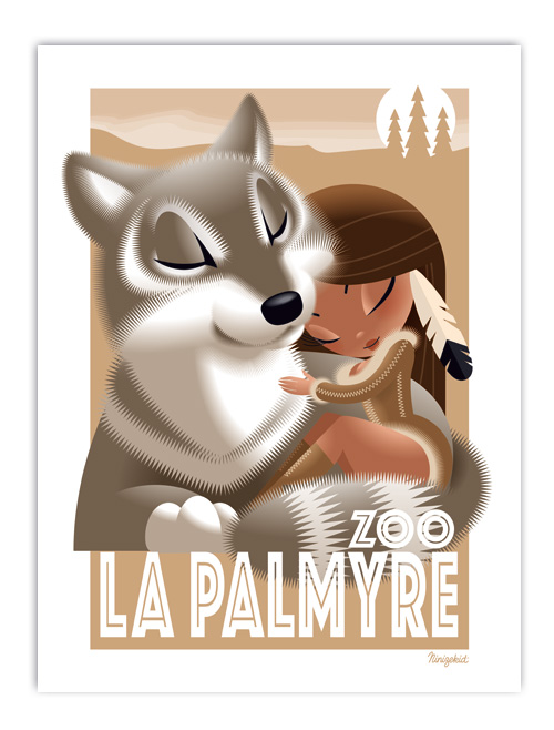 Affiche Zoo de La Palmyre