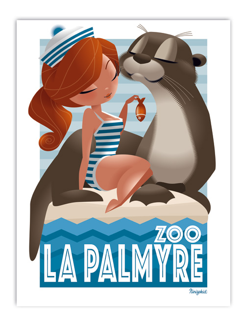 Affiche Zoo de La Palmyre