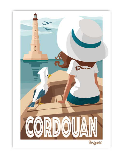 Affiche Phare de Cordouan