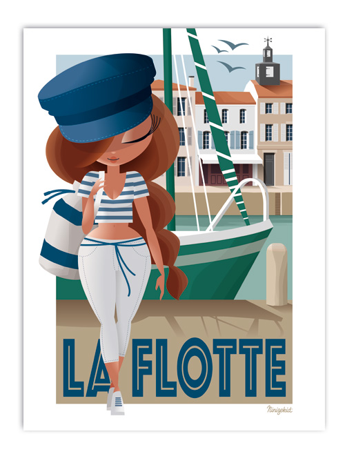 Carte postale La Flotte