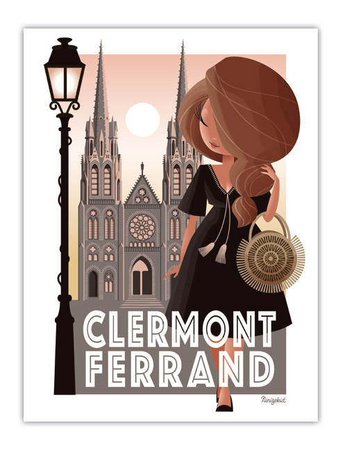 Affiche Clermont-Ferrand