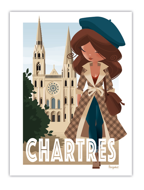 Affiche Chartres