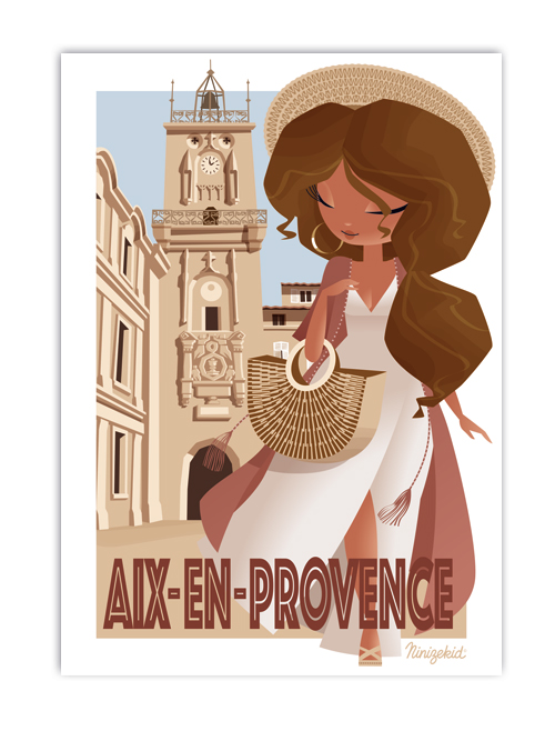 Affiche Aix-en-Provence