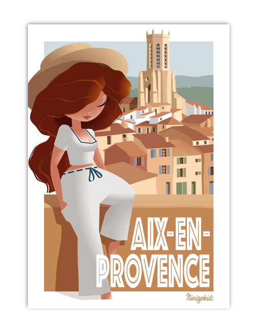 Carte postale Aix-en-Provence