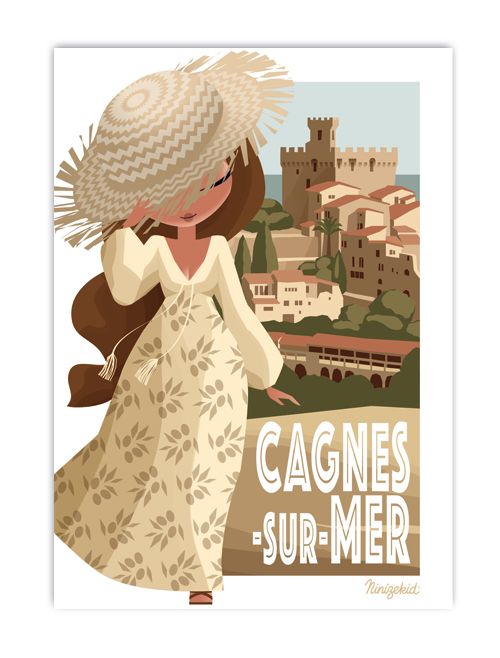 Affiche Cagnes-sur-Mer