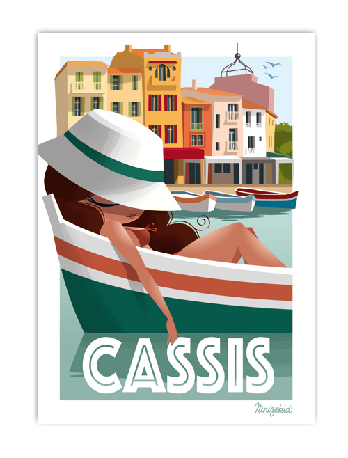 Carte postale Cassis