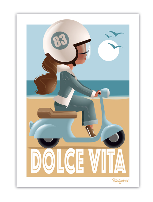 Affiche Dolce Vita