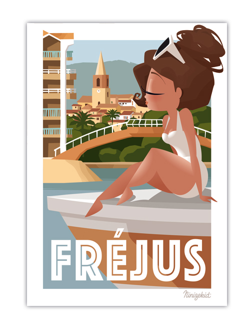 Carte postale Fréjus