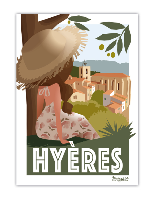 Affiche Hyères