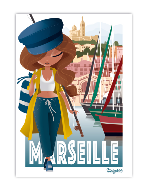 Affiche Marseille