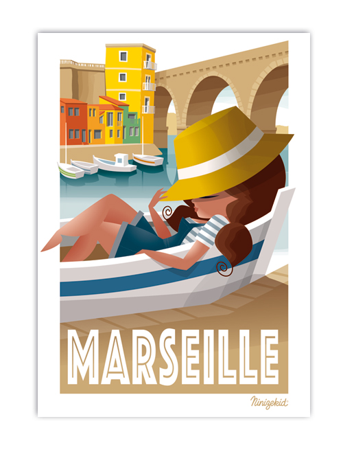 Carte postale Marseille