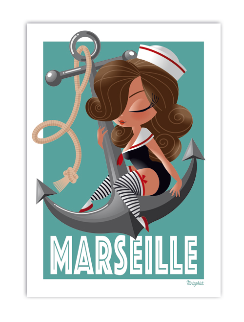 Affiche Marseille