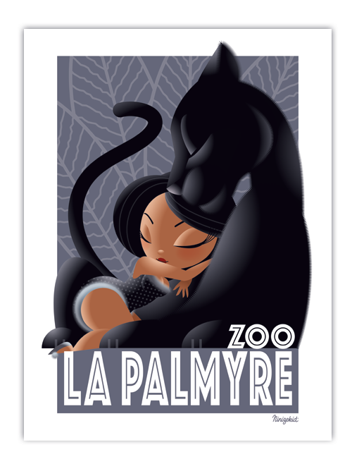 Affiche Zoo de La Palmyre