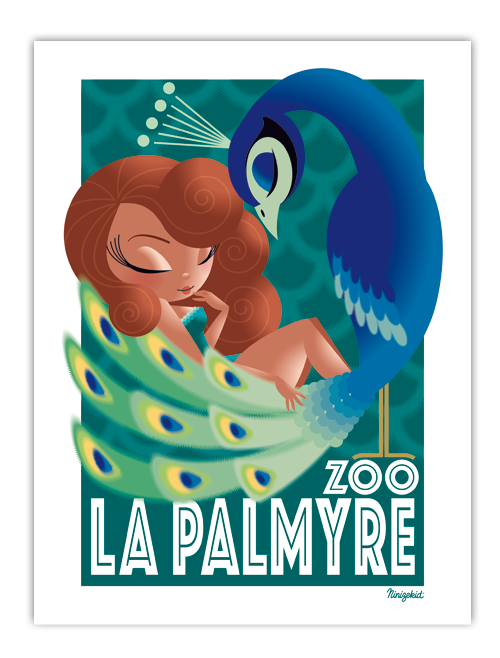 Affiche Zoo de La Palmyre