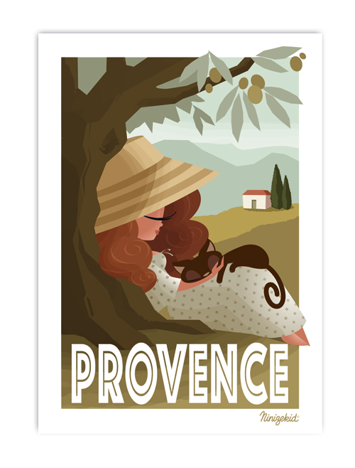 Carte postale Provence
