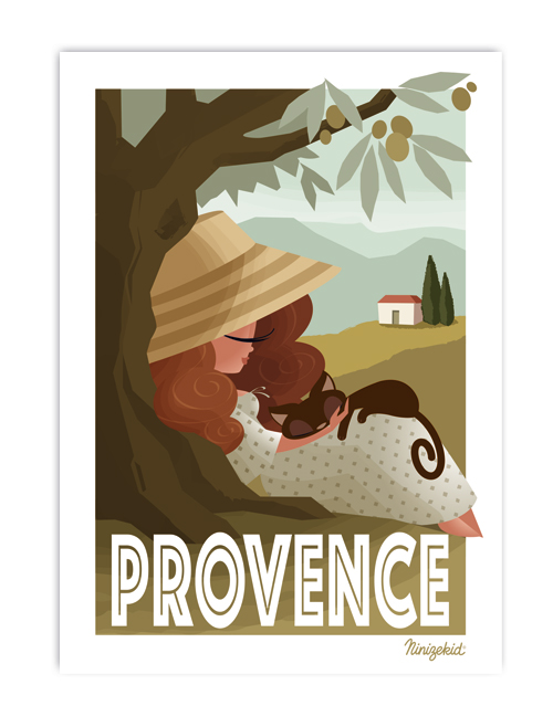 Affiche Provence