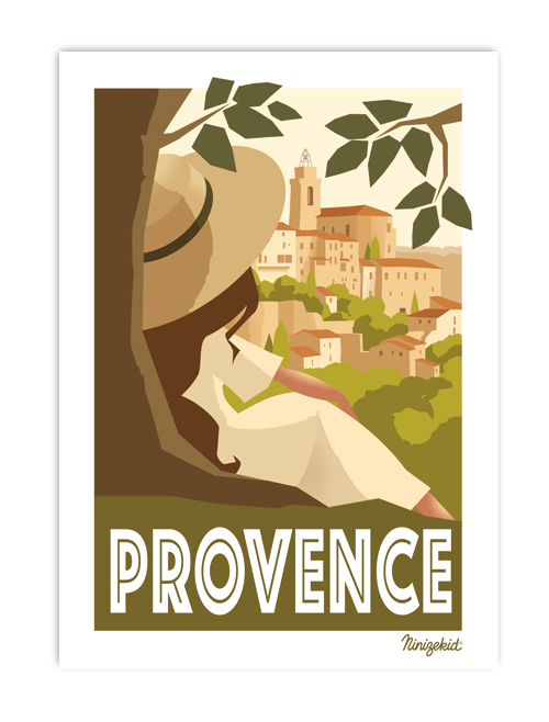 Carte postale Provence