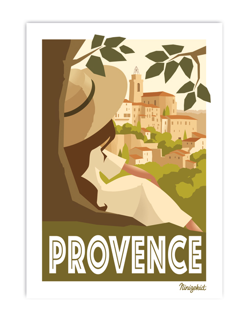 Affiche Provence