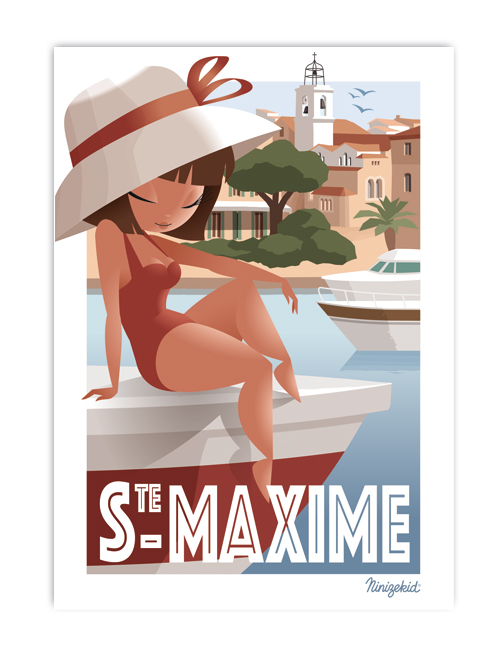 Affiche Sainte-Maxime