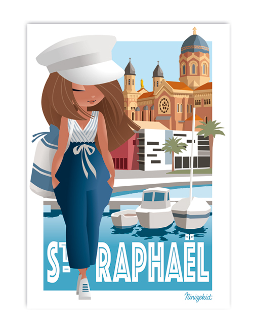 Carte postale St-Raphaël
