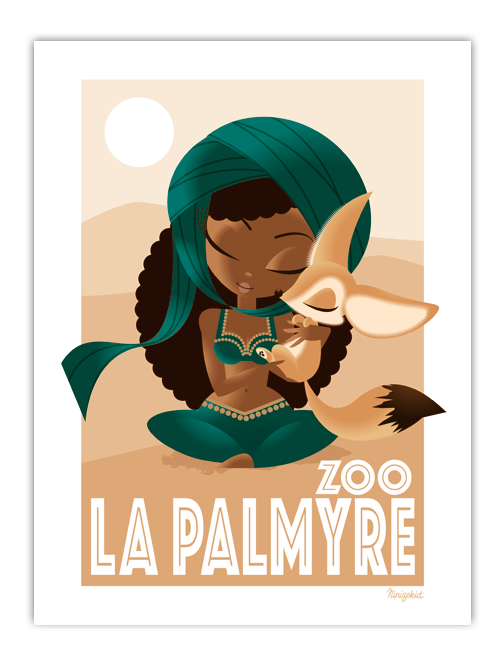 Affiche Zoo de La Palmyre