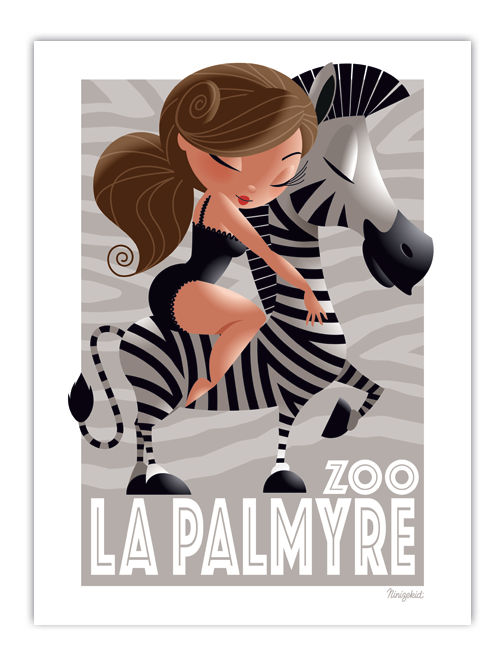 Affiche Zoo de La Palmyre