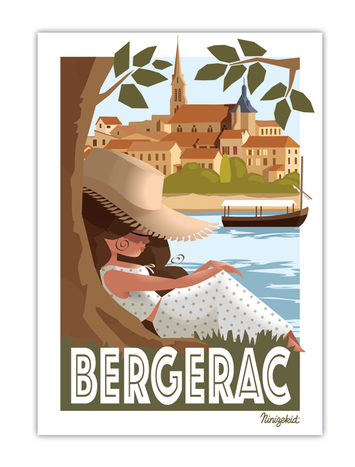 Affiche Bergerac