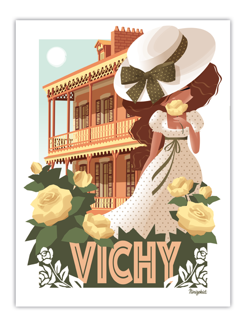 Carte postale Vichy