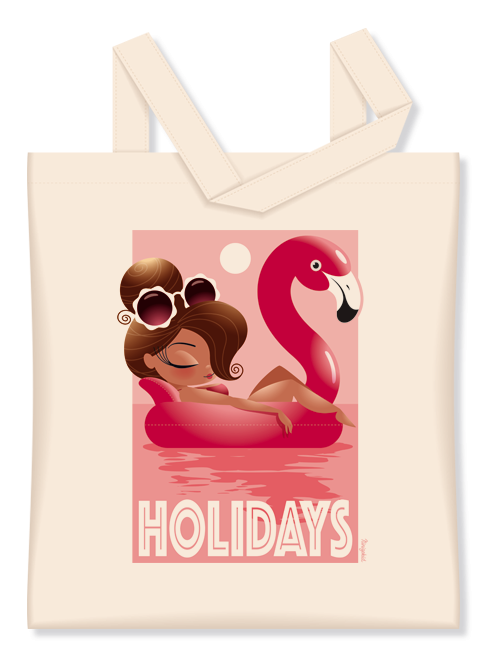 Tote bag Holidays