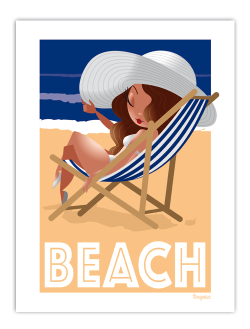 Affiche Beach