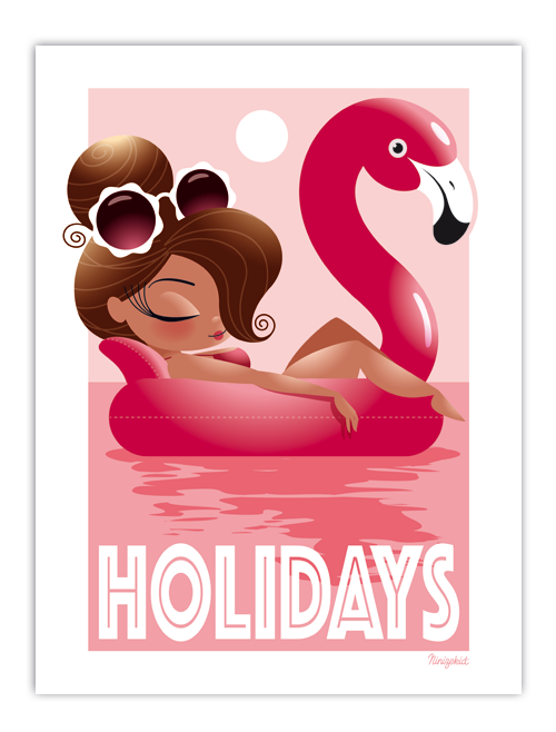 Affiche Holidays