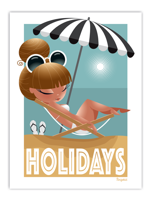 Affiche Holidays