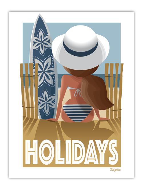 Affiche Holidays