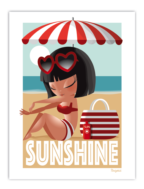 Carte postale Sunshine