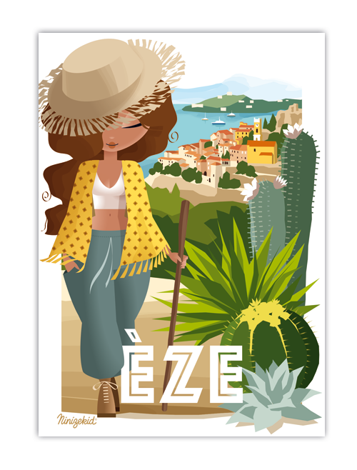 Affiche Èze