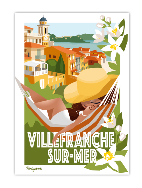 Affiche Villefranche-sur-Mer