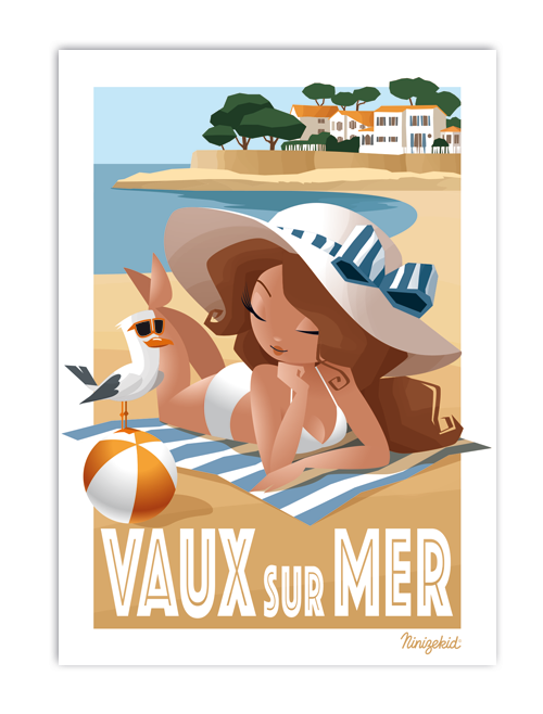 Affiche Vaux sur Mer