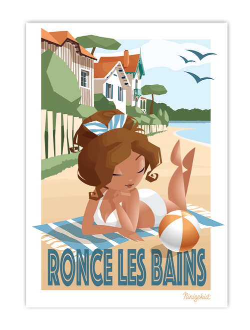 Carte postale Ronce les Bains