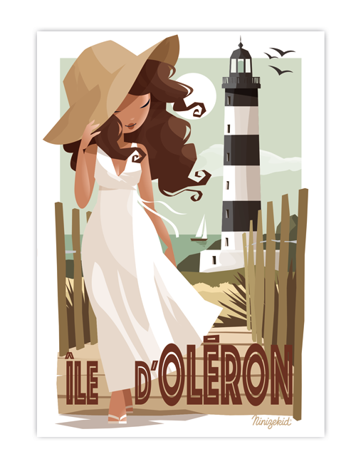 Affiche Île d'Oléron