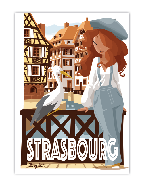 Affiche Strasbourg
