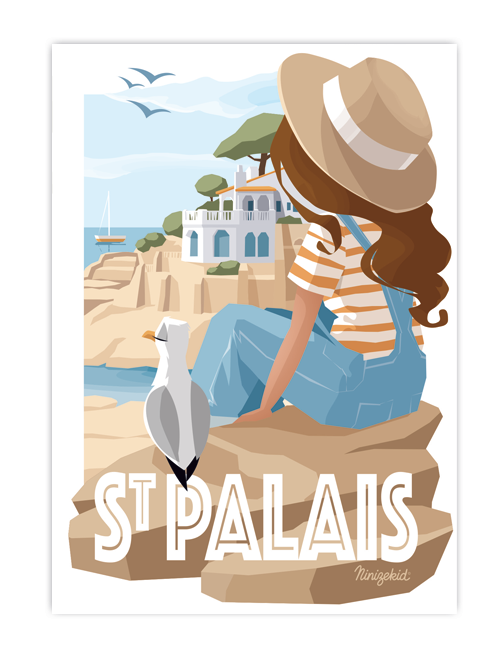 Affiche St-Palais sur Mer