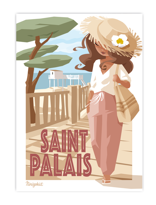 Affiche St-Palais sur Mer